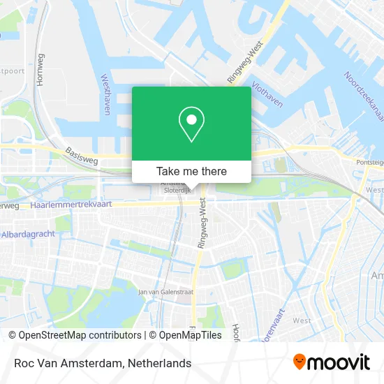 Roc Van Amsterdam map