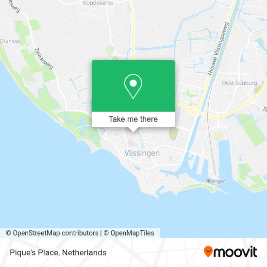 Pique's Place map