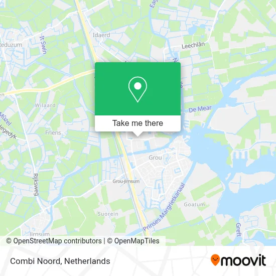Combi Noord map