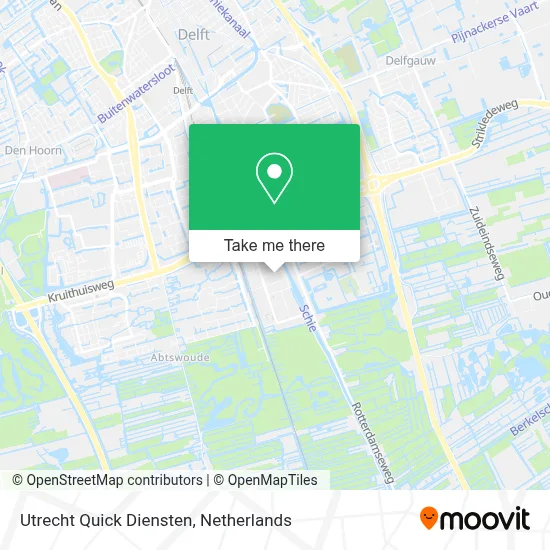 Utrecht Quick Diensten map