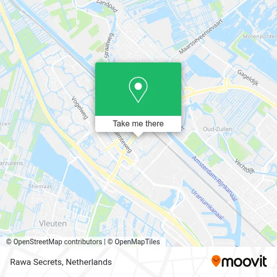 Rawa Secrets map