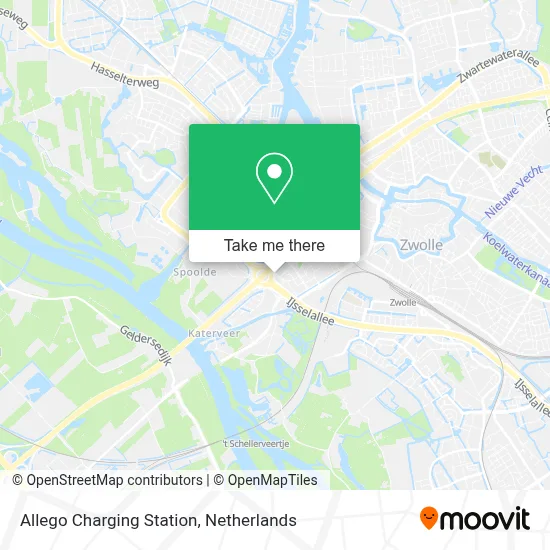 Allego Charging Station map