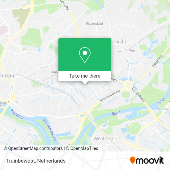 Trainbewust map