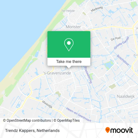 Trendz Kappers map