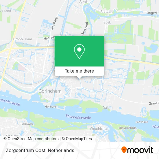 Zorgcentrum Oost map