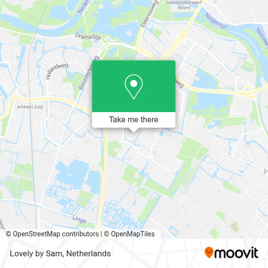 Lovely by Sam map