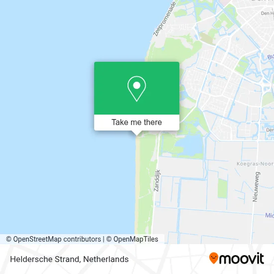 Heldersche Strand map