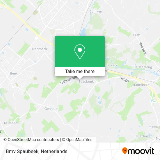 Bmv Spaubeek map