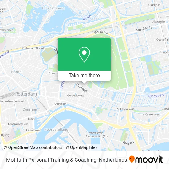Motifaith Personal Training & Coaching map