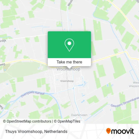 Thuys Vroomshoop map