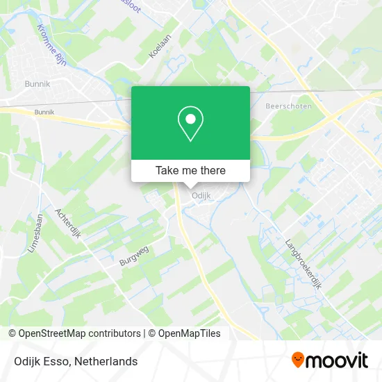 Odijk Esso map