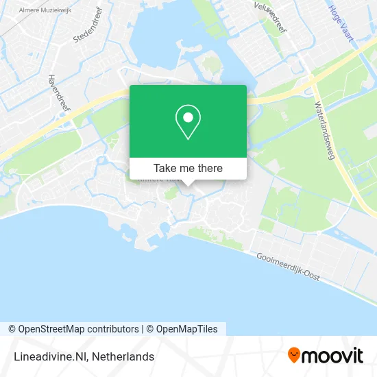 Lineadivine.Nl map