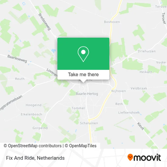Fix And Ride map
