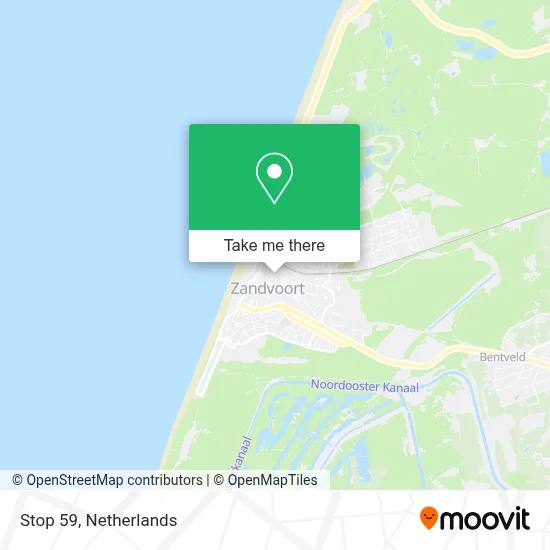 Halte 59 map