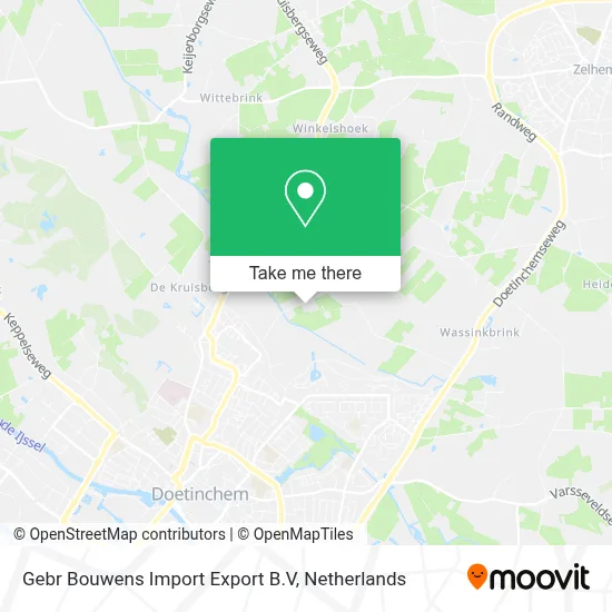 Gebr Bouwens Import Export B.V map