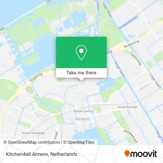Kitchen4all Almere map