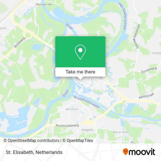 St. Elisabeth map