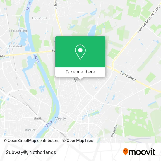 Subway® map