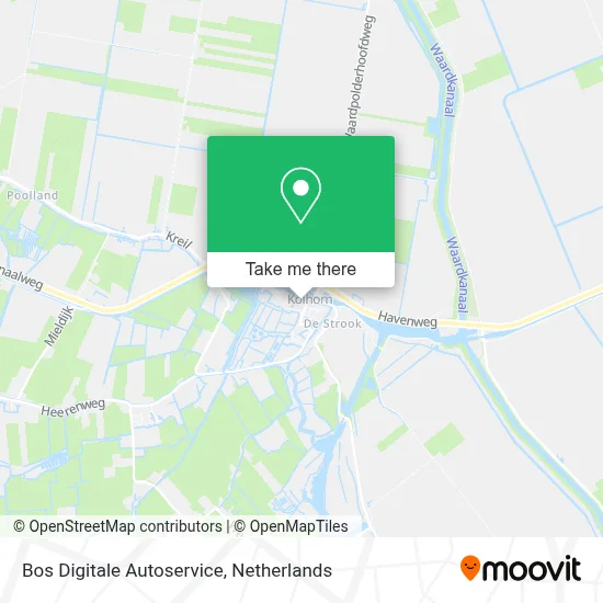 Bos Digitale Autoservice map