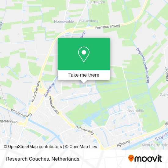 Research Coaches map