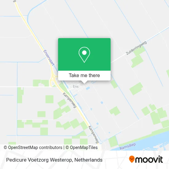 Pedicure Voetzorg Westerop map