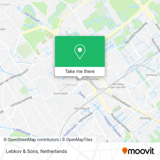 Lebkov & Sons map