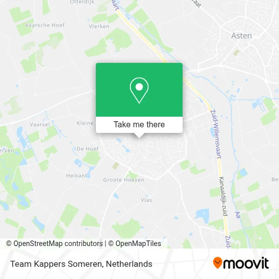 Team Kappers Someren map