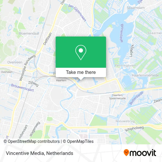 Vincentive Media map