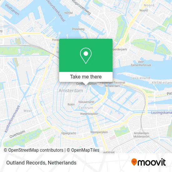 Outland Records map