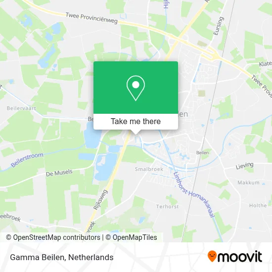 Gamma Beilen map
