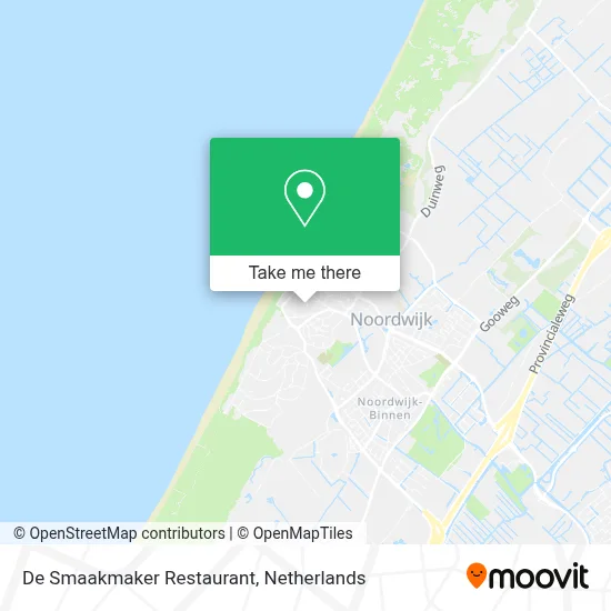 De Smaakmaker Restaurant Karte