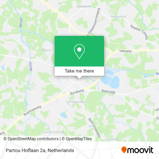 Partou Hoflaan 2a map