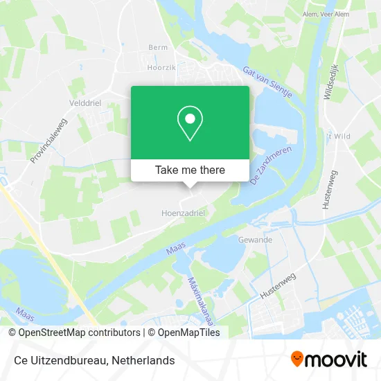 Ce Uitzendbureau map