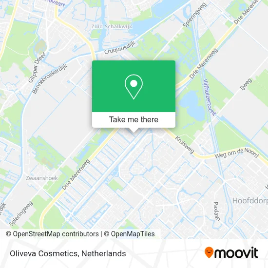 Oliveva Cosmetics map