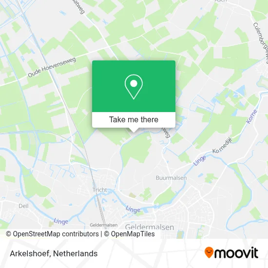 Arkelshoef map