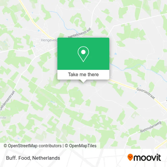 Buff. Food Karte
