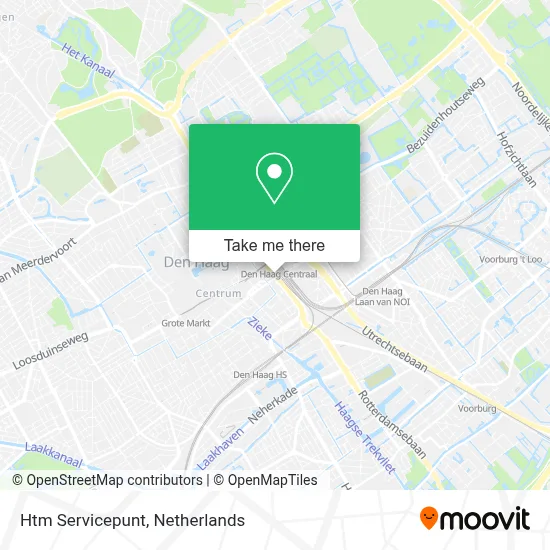 Htm Servicepunt map