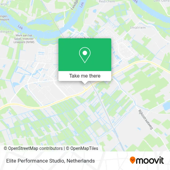 Elite Performance Studio map