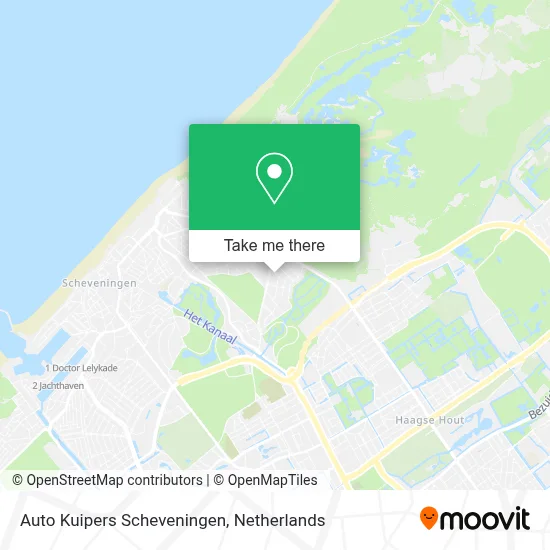 Auto Kuipers Scheveningen Karte