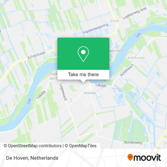 De Hoven map