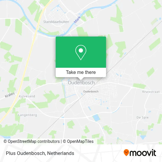 Plus Oudenbosch map