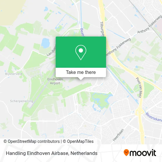 Handling Eindhoven Airbase map