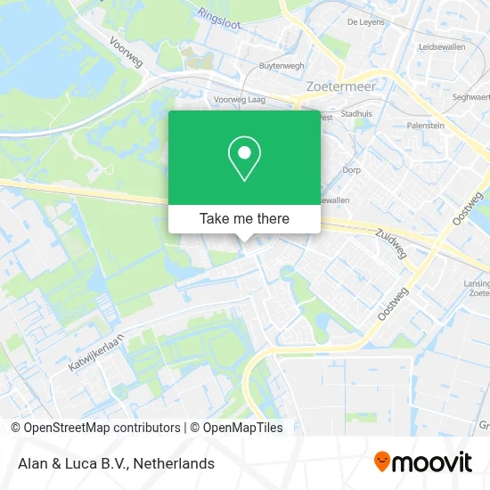 Alan & Luca B.V. map