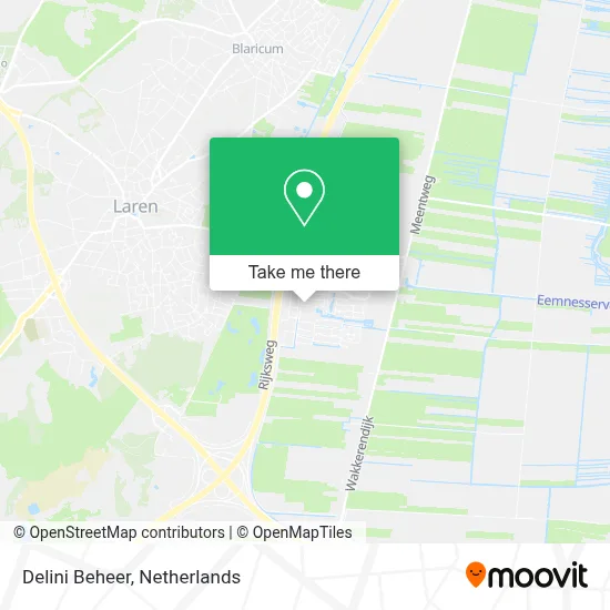 Delini Beheer map