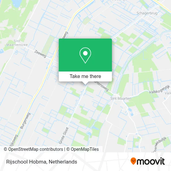 Rijschool Hobma map