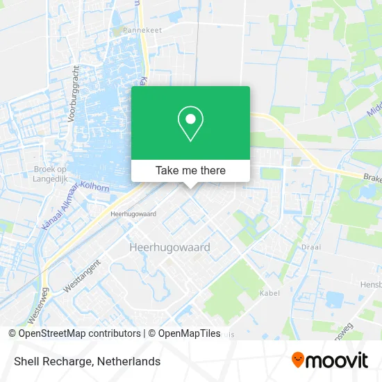 Shell Recharge map