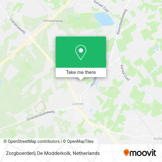 Zorgboerderij De Modderkolk map