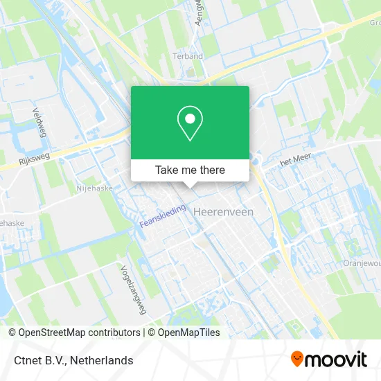 Ctnet B.V. map