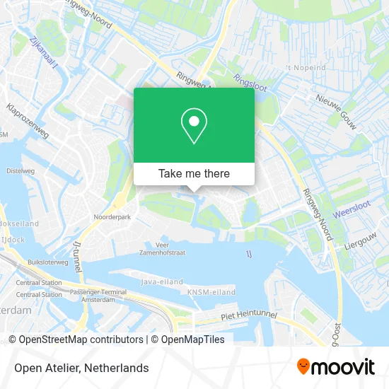 Open Atelier map