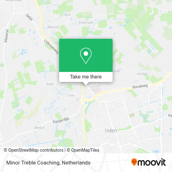 Minor Treble Coaching map